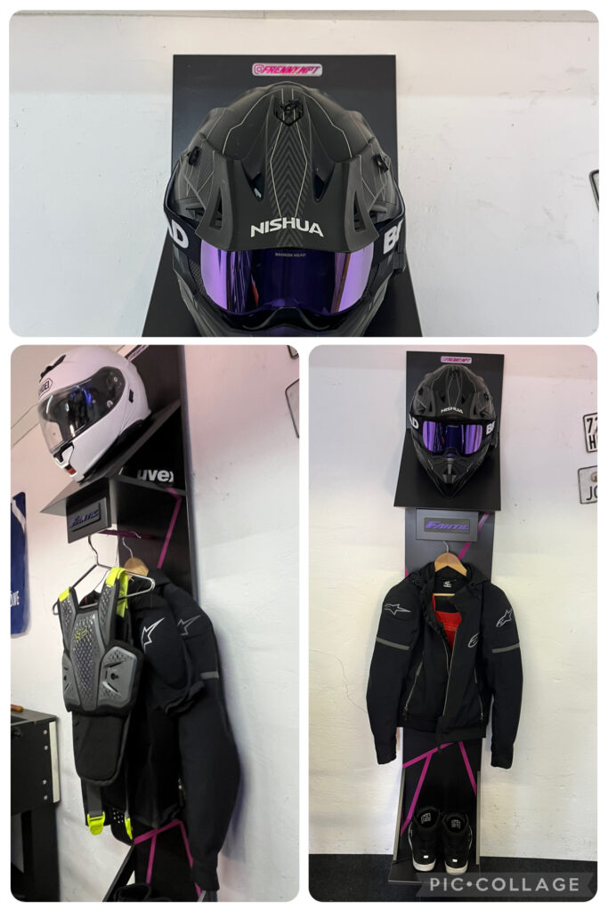Motorrad Garderobe